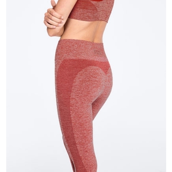 🎀Size M PINK VICTORIA'S SECRET LEGGINGS - Picture 3 of 5